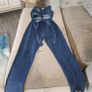 Denim Jumpsuit